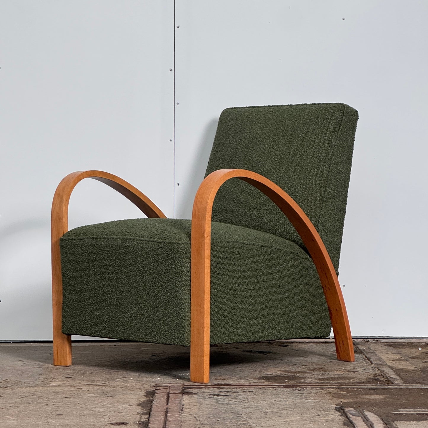 French Art Deco Armchair, 1930s