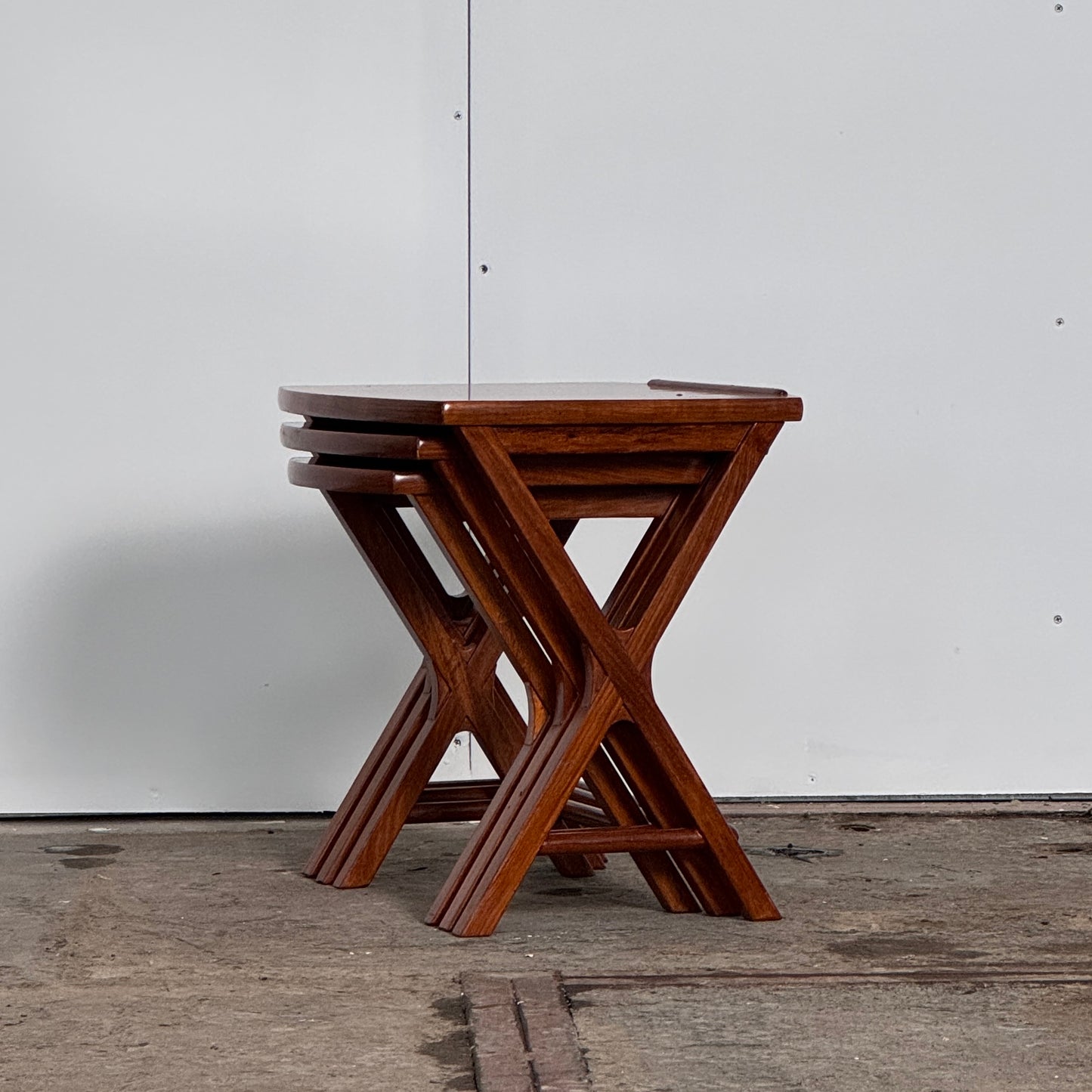 Teak Nest of Tables, 1960s — Mid-Century Design