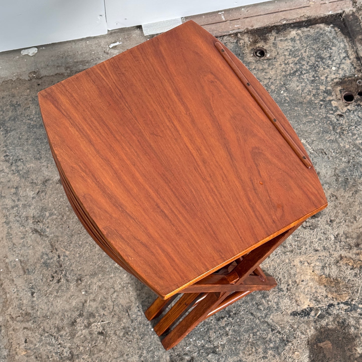 Teak Nest of Tables, 1960s — Mid-Century Design