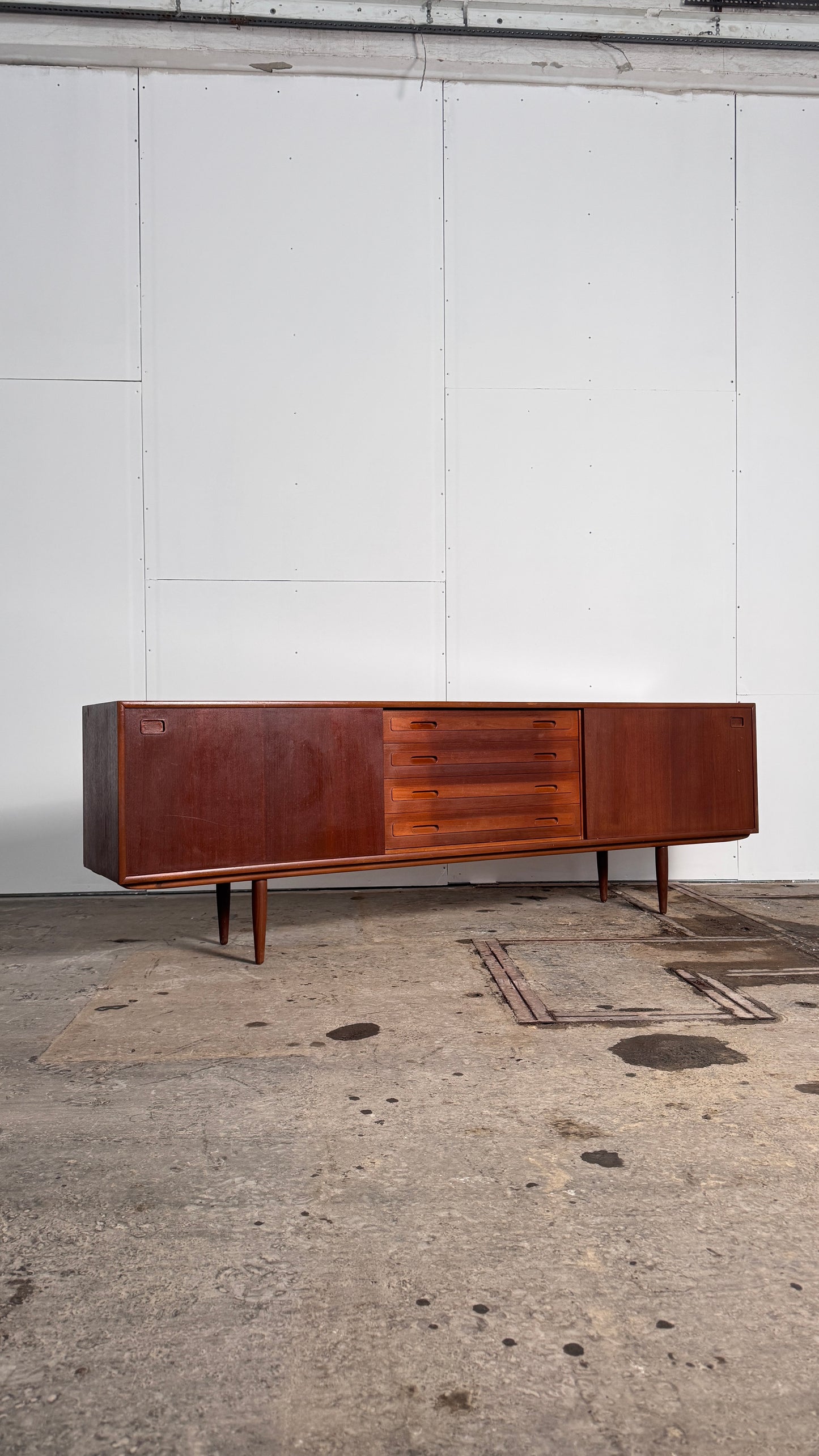 Model 45341 Teak Sideboard by Elliotts of Newbury, 1960s — British Mid-Century