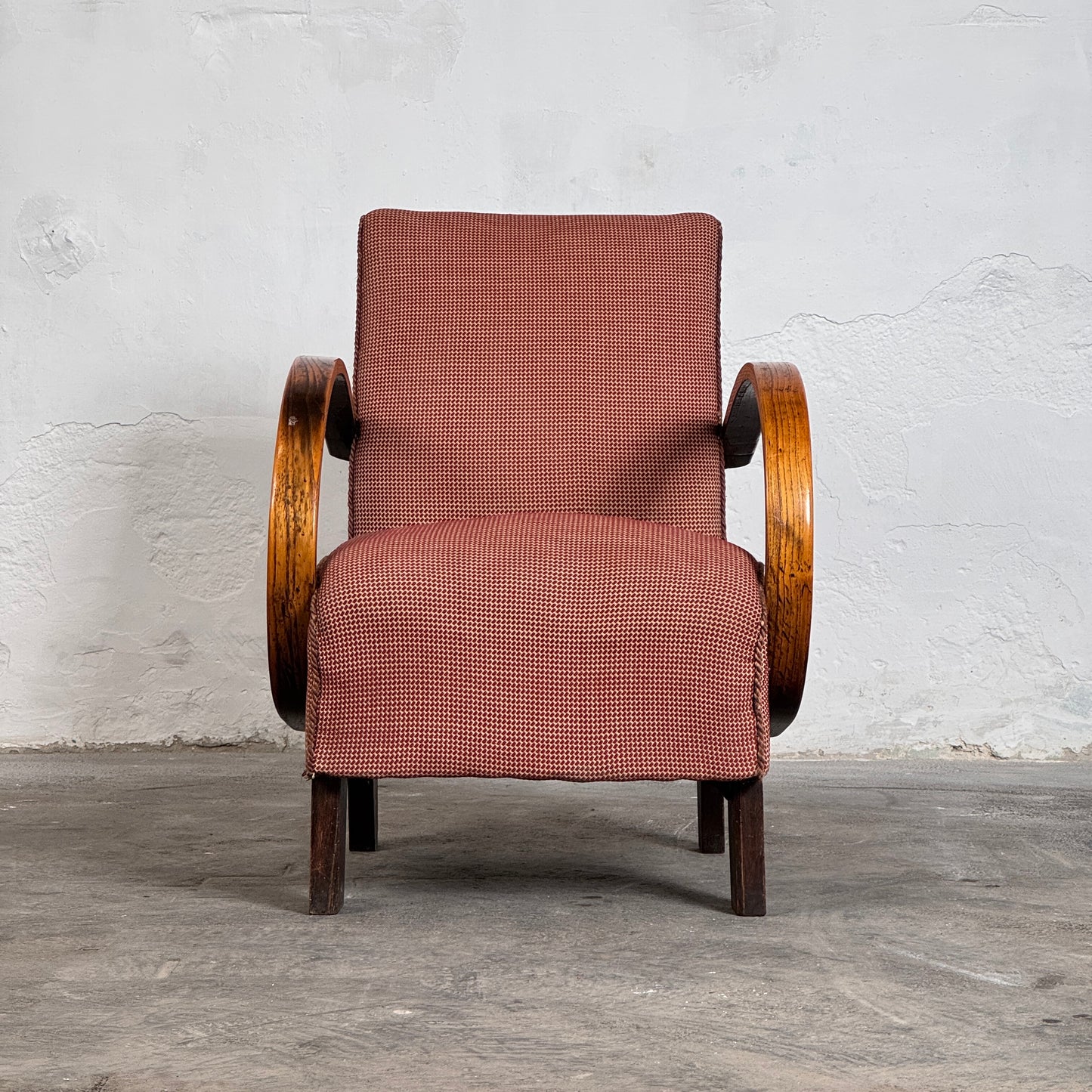Halabala H-410 Armchair, 1930s – Czechoslovak Art Deco