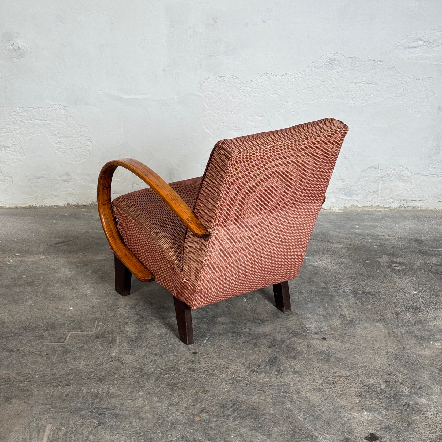 Halabala H-410 Armchair, 1930s – Czechoslovak Art Deco