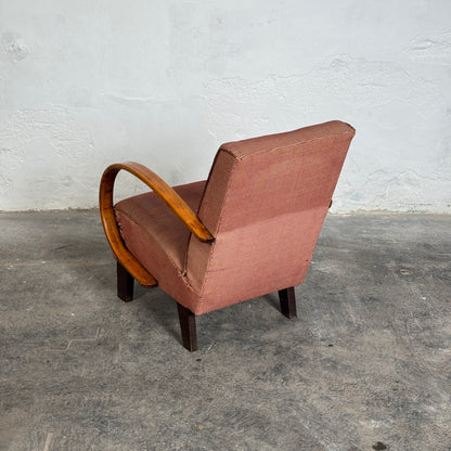 Halabala H-410 Armchair, 1930s – Czechoslovak Art Deco