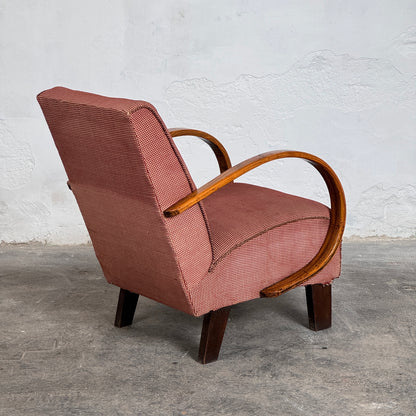 Halabala H-410 Armchair, 1930s – Czechoslovak Art Deco