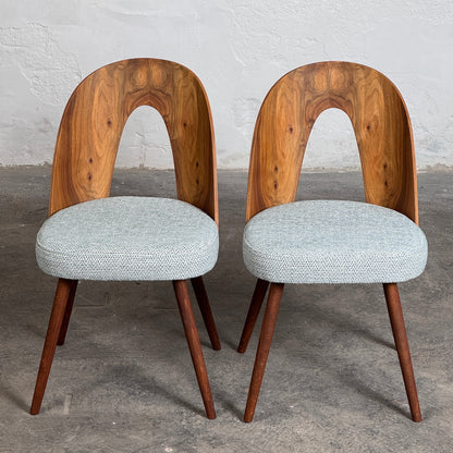 Set of 4 Dining Chairs by Antonín Šuman for Tatra Nábytok, 1960s – Fully Refurbished