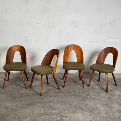 SOLD — Set of 4 Dining Chairs by Antonín Šuman for Tatra Nábytok 1960s
