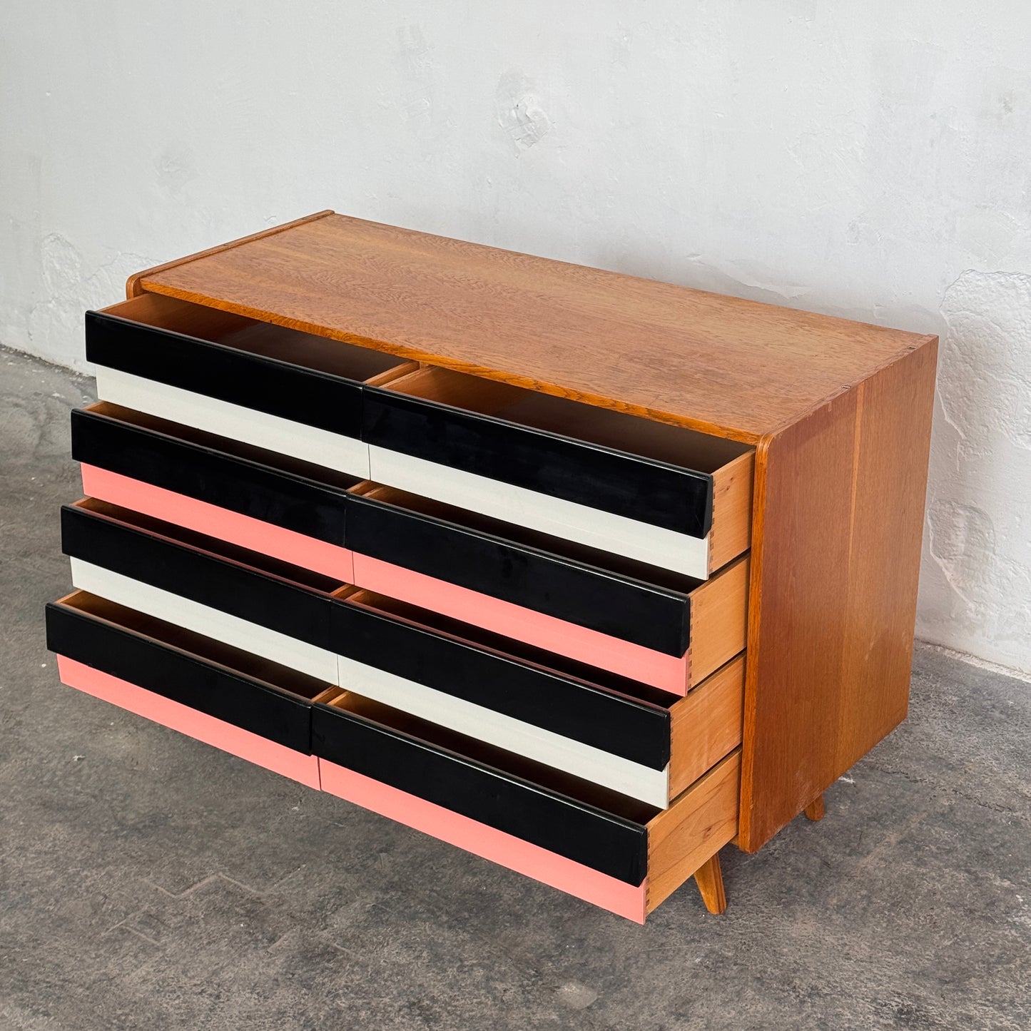 SOLD — Jiří Jiroutek U-453 Drawer Sideboard 1960s Czechoslovak Design