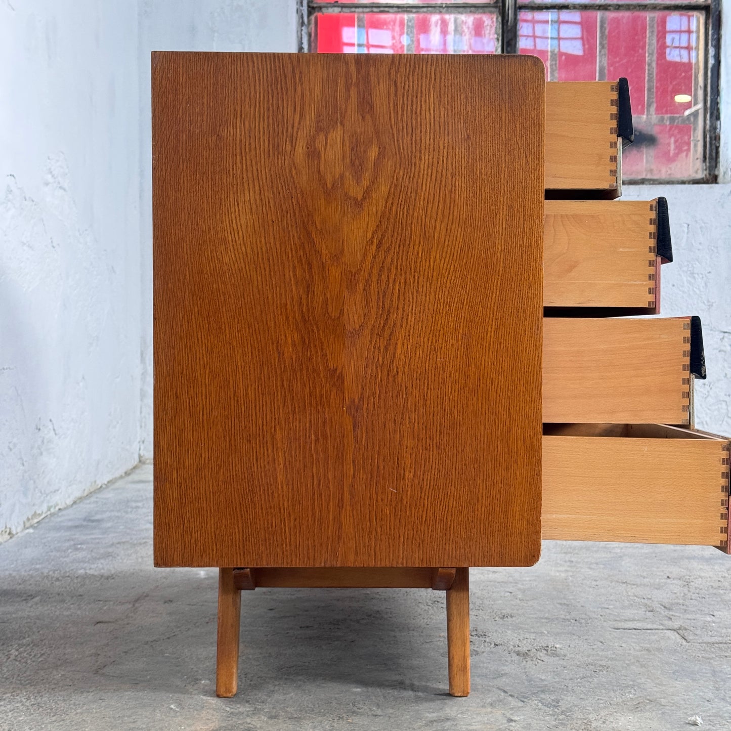 SOLD — Jiří Jiroutek U-453 Drawer Sideboard 1960s Czechoslovak Design