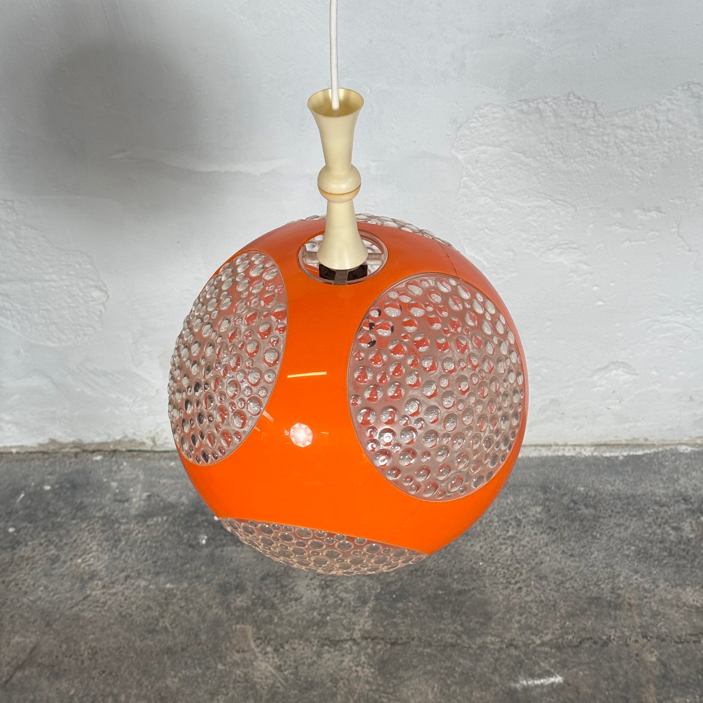 Retro Szarvasi “Bug Eye” Ceiling Lamp, 1960s – Hungarian Design