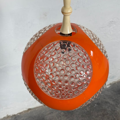 Retro Szarvasi “Bug Eye” Ceiling Lamp, 1960s – Hungarian Design