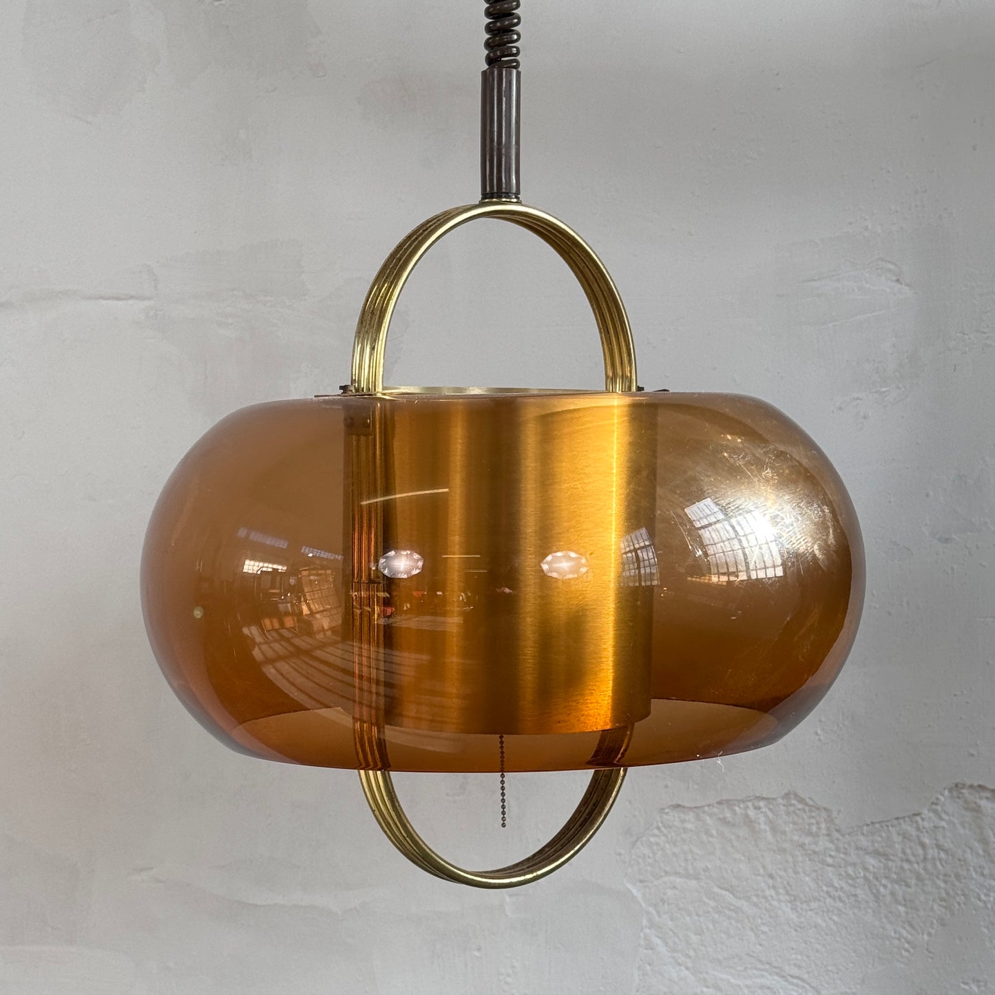 Temde Leuchten Hanging Lamp, 1970s – Swiss/German Design