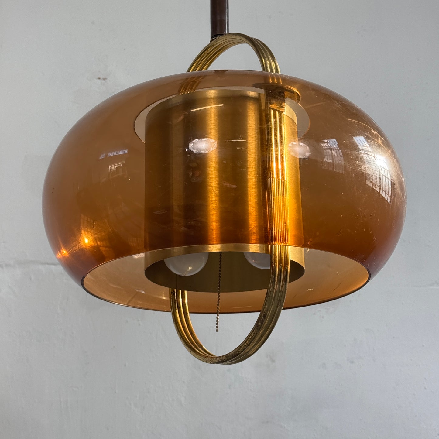 Temde Leuchten Hanging Lamp, 1970s – Swiss/German Design