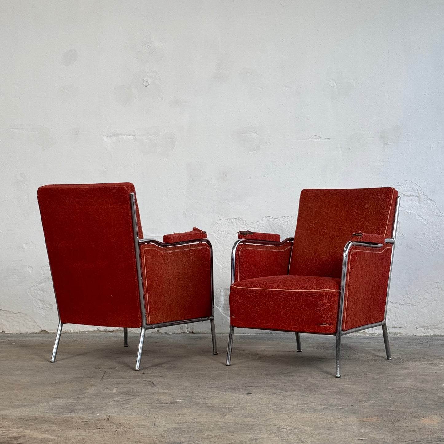 Pair of Armchairs by József Peresztegi, 1960s – Hungarian Modernist Design