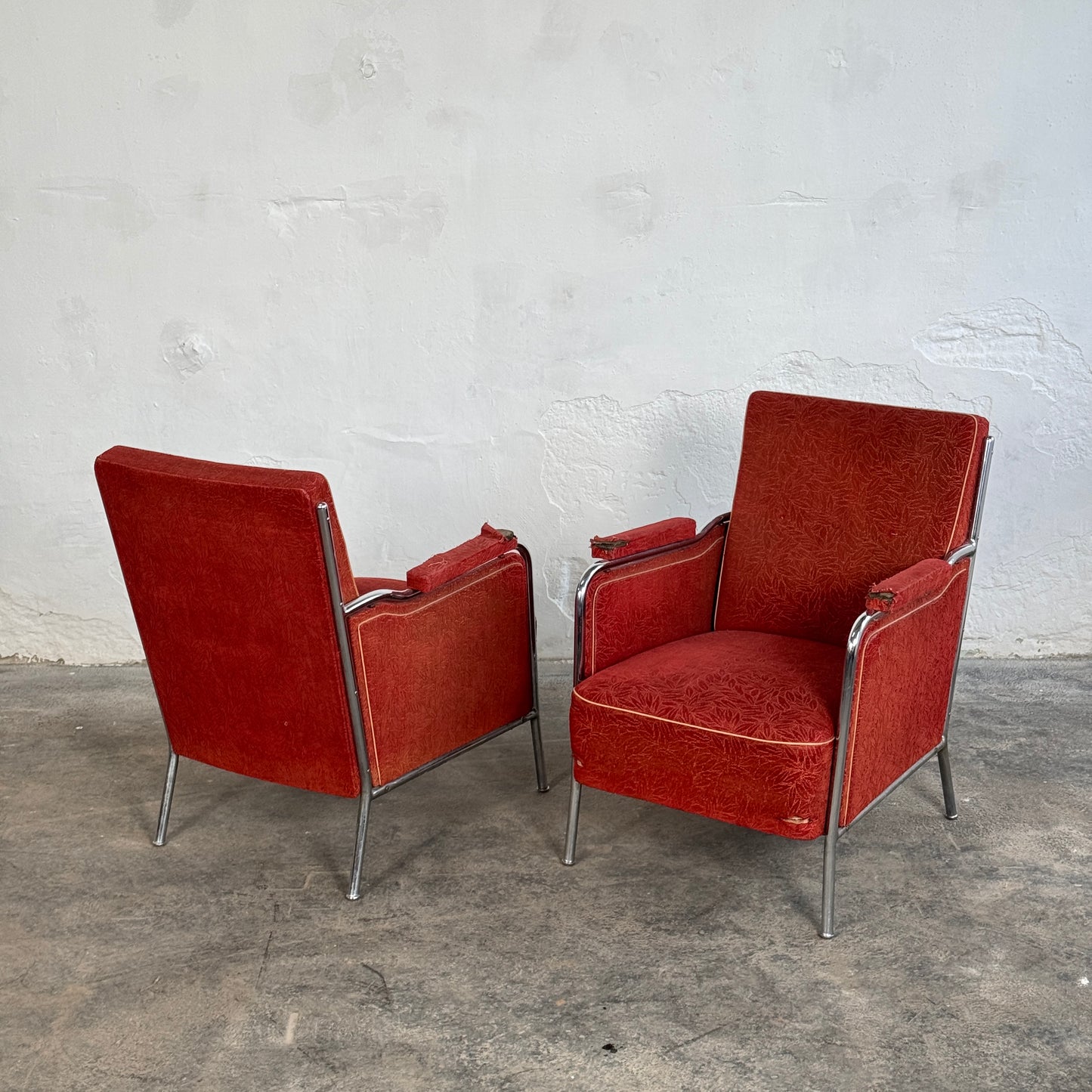 Pair of Armchairs by József Peresztegi, 1960s – Hungarian Modernist Design