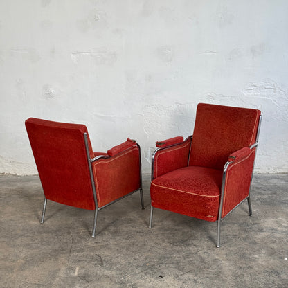 Pair of Armchairs by József Peresztegi, 1960s – Hungarian Modernist Design