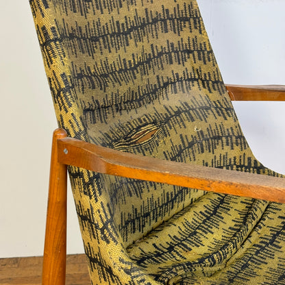 Mid-century modern armchair by László Heczendorfer 1960s