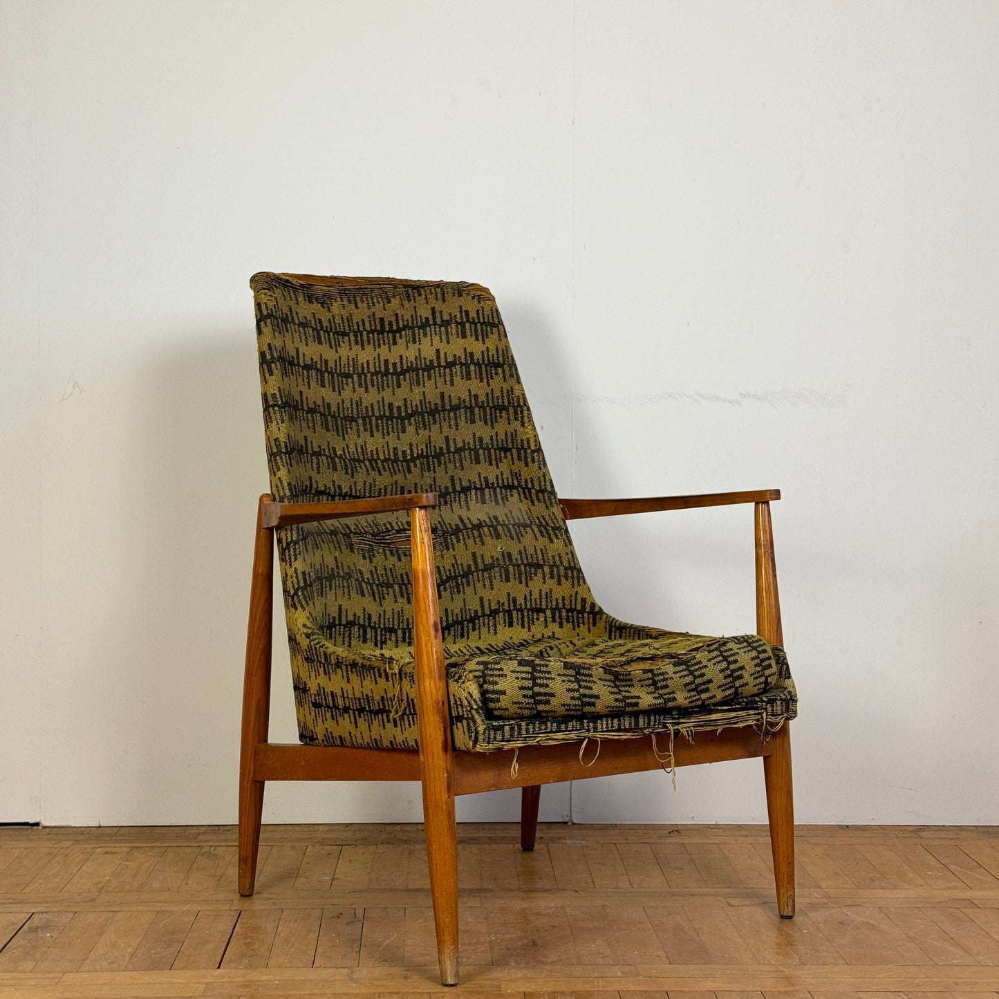 Mid-century modern armchair by László Heczendorfer 1960s