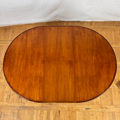 GPlan teak extendable round dining table 1960s