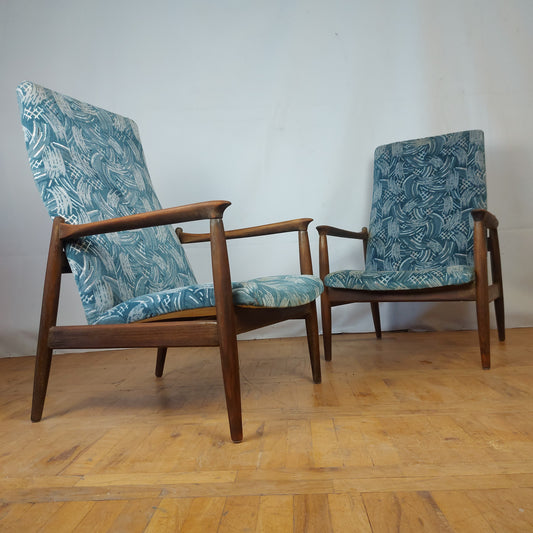 Pair of Edmund Homa GFM-64 mid-century armchair 1960s