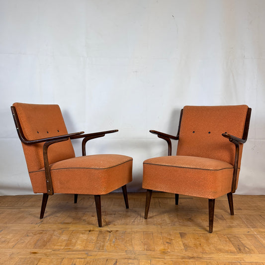 Pair of Hungarian "Velence" armchairs 1960s
