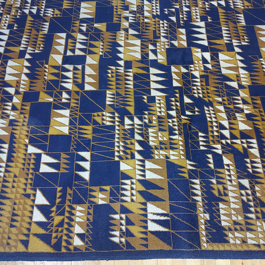 Mid-century Hungarian LATEX carpet  1970s