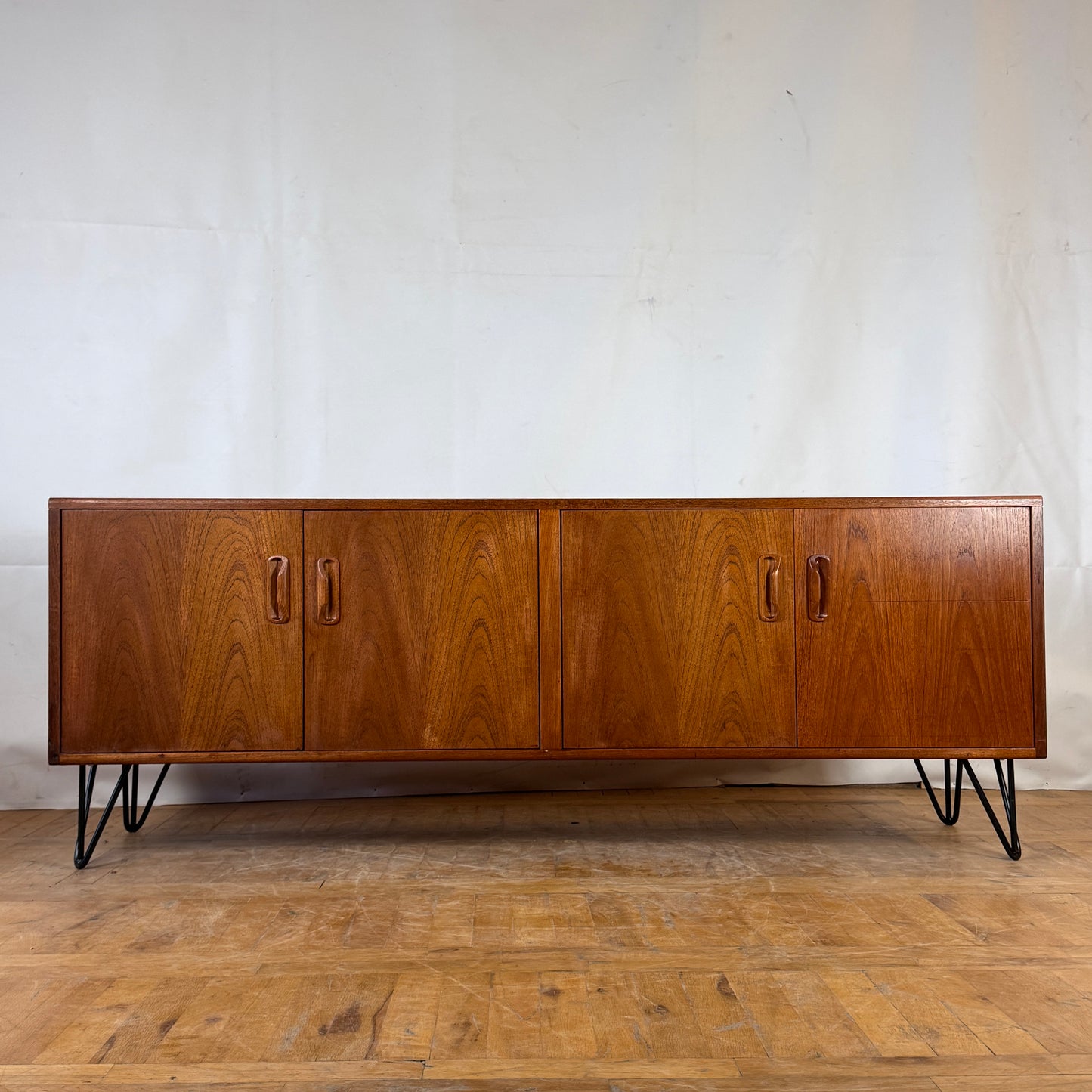 GPlan sideboard on hairpin legs 1970s